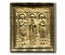 Икона малая "Харлампий, Иоанн Воин и Внифантий"