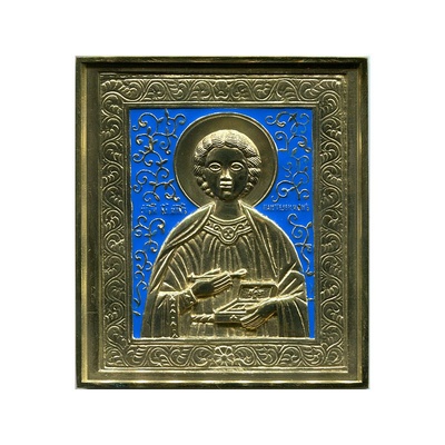Икона большая "Великомученик Пантелеимон"