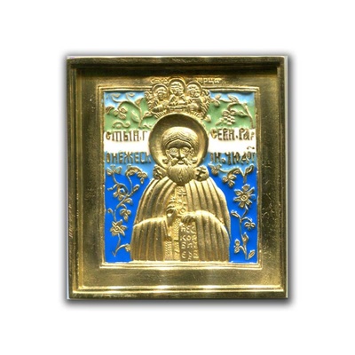 Икона малая "Преподобный Сергий Радонежский"