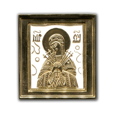 Икона малая "Богородица Умягчение злых сердец"