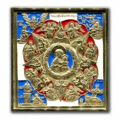 Икона большая "Богоматерь Неопалимая Купина"