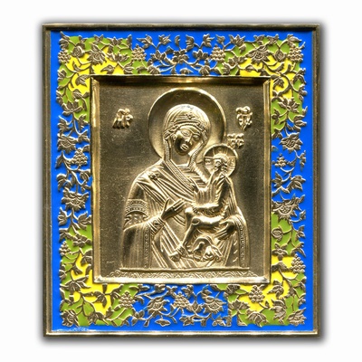 Икона большая "Богородица Тихвинская"