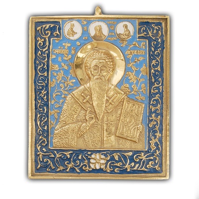 Икона большая "Священномученик Антипа"